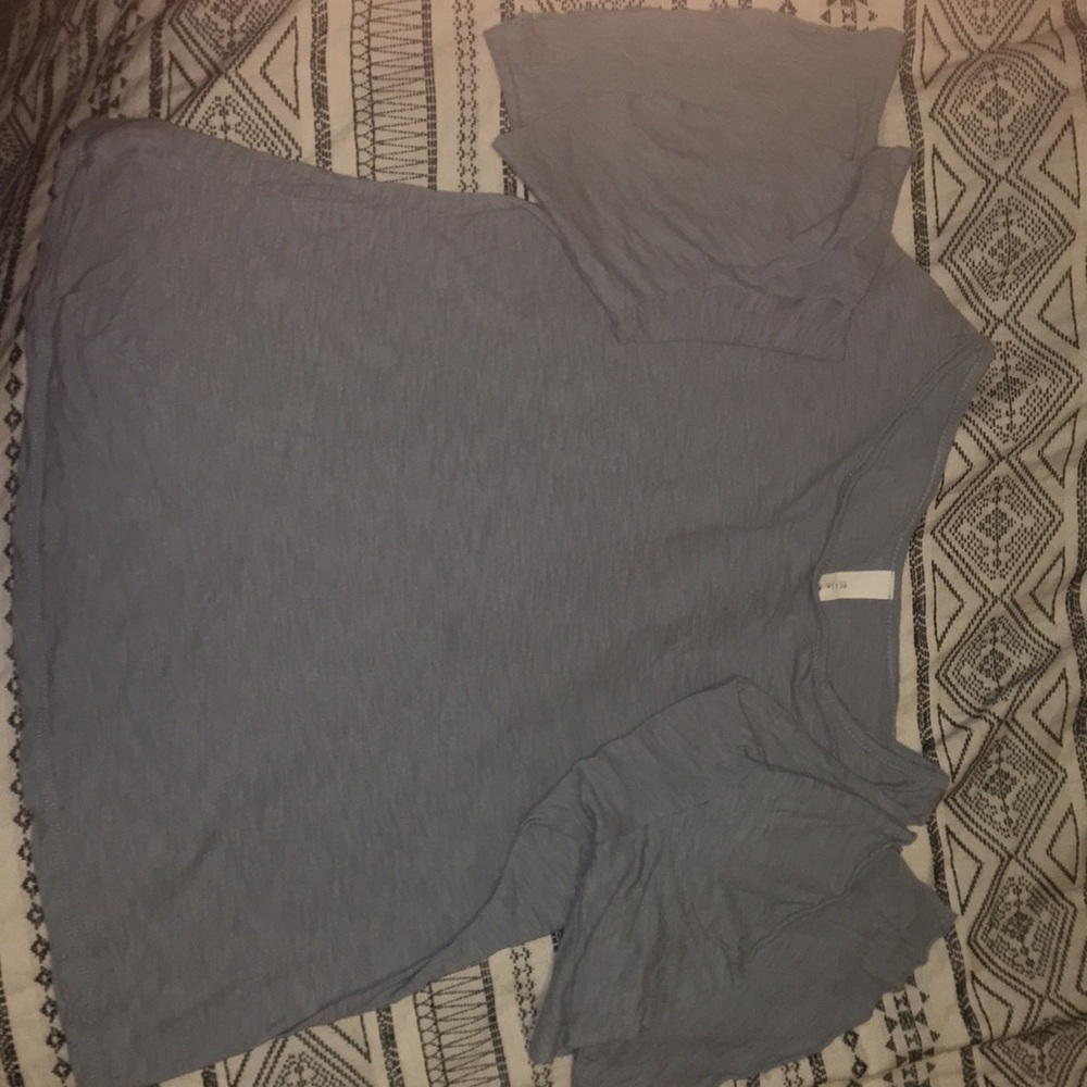 Mid length flare shirt